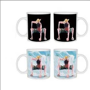 One piece magic mug cup change colour anime luffy
