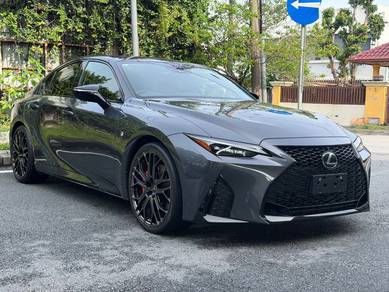 Lexus IS 300 F SPORT MODE BLACK in City Centre, KUL