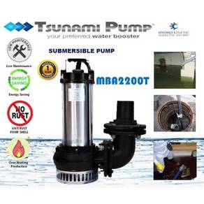 TSUNAMI MBA2200T Sub Pump(2.2kW/415V/50Hz) 3Phase