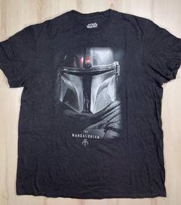 Star Wars The Mandalorian Black Tee #BR1 Used