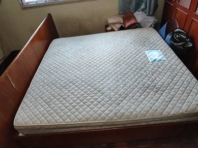 Nett king size semua bed frame katil tilam