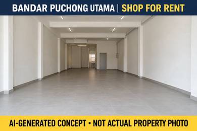 Shop lot For Rent in Puchong,SGR