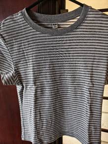 Uniqlo Stripe kids T