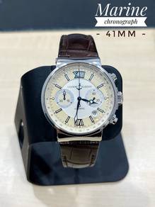 Ulysse Nardin Marine Chronograph 41mm leather