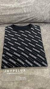 Authentic Balenciaga Tee Full Logo Spellout M P23”
