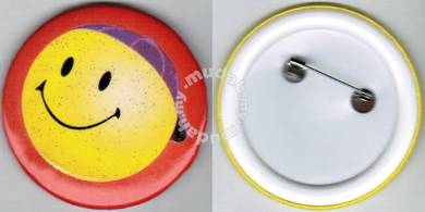 Smiley Happy face #2 Cartoon Button Badge 58mm