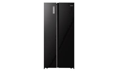 Hisense Side By Side Fridge RS666N4ABNIV BLACK