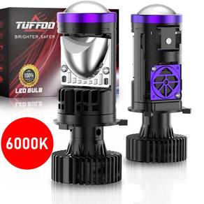 TUFFOO P60 Mini H4 Bi LED Projector Headlight