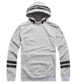 B0119 RED HOODIE POCKET SWEATER PULLOVER SHiRT