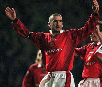 Rare jersey Manchester United LS 96 ERIC CANTONA