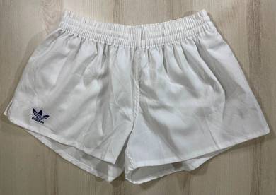 Adidas Vintage White Shorts #CH1 Used
