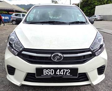 Perodua Axia E in Ampang, SGR
