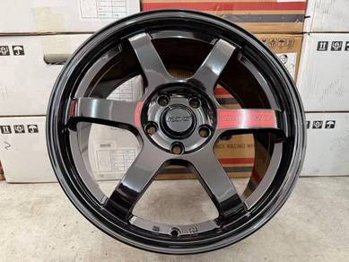 New rim 17 inci volk rays te37 fe fc s70 hrv gti