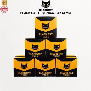 BLACK CAT Premium 20 Inch x 4.0 Bicycle Inner Tube