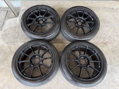 Rim tc105x 18 inch tayar conti clear brembo