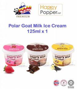 Happy Polar Goat Milk Ice Cream 125 ml 3 flavour