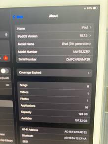 iPad 7th Gen 128GB Wi-Fi + Case