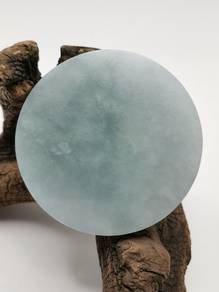 Icy Ice Green Burma Jadeite Jade Polished Stone