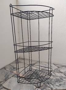 3 tier metal rack