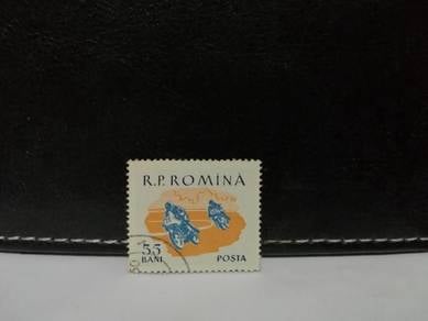 1959 Romania Stamp Motorcycle Racing Sport