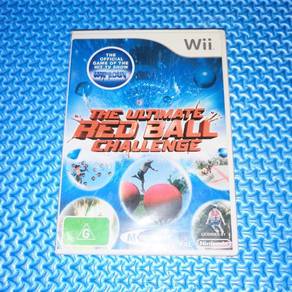 Nintendo Wii The Ultimate Red Ball Challenge Game
