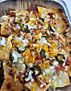 Loaded Chicken Nachos