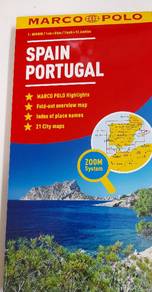 Spain Protugal travel maps tour guide