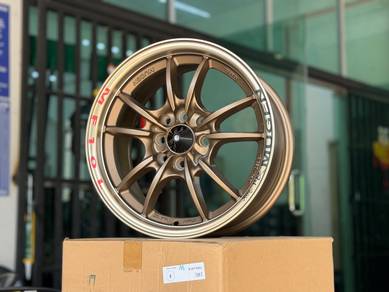Sport Rim Baru 15 Mugen MF-10L Matt Bronze Siap Tr