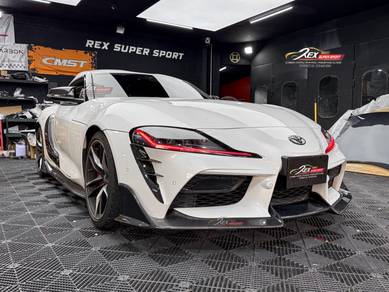Toyota Supra A90 Front Lip AD Max VRS Carbon