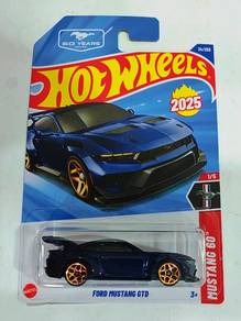 Hot Wheels Ford Mustang GTD mustang 60 biru