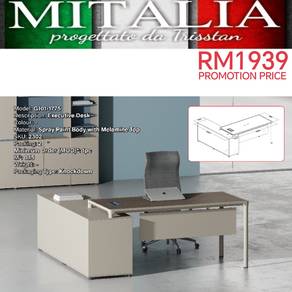 Meja Executive Director Table Set Berkualiti