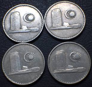 Malaysia Parliament coin 20 sen 1967-1970