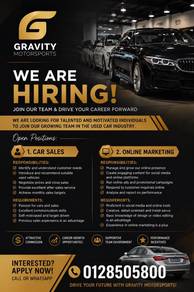 VACANCY❗❗❗ Sale Agent & Online Marketing