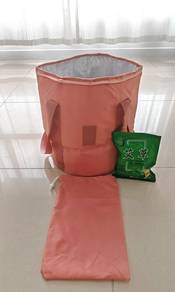 Portable Foldable Foot Soak Tub with Bag FREE Herb