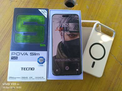 Tecno pova slim 5G fullset swap atau jual