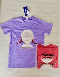 【Bundle Sale】Wassup wkeng T-Shirt 【两件合售】 潮牌印花T恤
