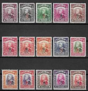 Sarawak 1947 full set Mint no hinged original gum