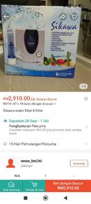 Water Filter Untuk Dijual