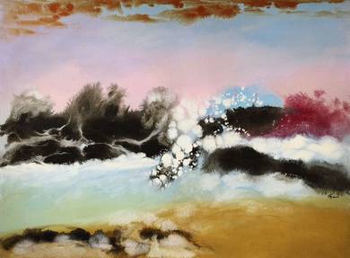 Echoes of Nature IX – Textured Oil Landscapes