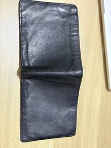 Camel Active Black Leather Bifold Wallet Men