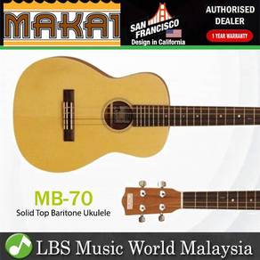 MAKAI MB-70 Solid Spruce Mahogany Baritone Ukulele