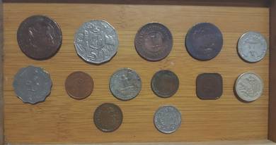 Old coin. Queen Elizabeth & Old liberty coin.