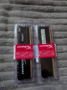 Kingston HyperX Fury 16GB Kit (2x 8GB) DDR4 3200MH