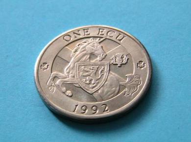 One Ecu coin 1992 – Scotland