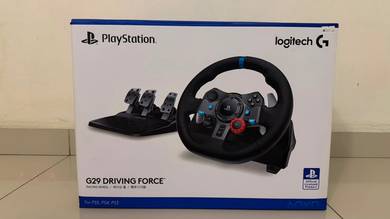 G29 Logitech steering wheel with pedals