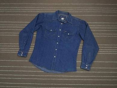 Wrangler western denim saiz m