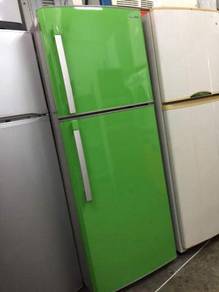 Samsung Green Fridge 2 doors Peti Sejuk Ais