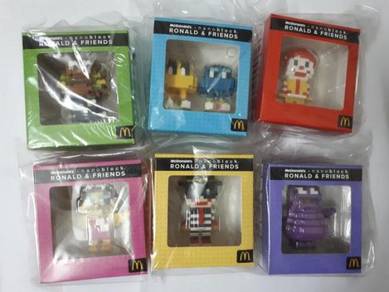 McDonald Nano Block Complete Set of 6