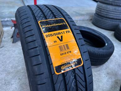 Tayar Baru 205 50 17 Continental PremiumContact 25