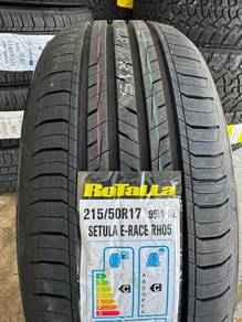 Tayar baru 215 50 17 Rotalla RH05 2026 new tyre